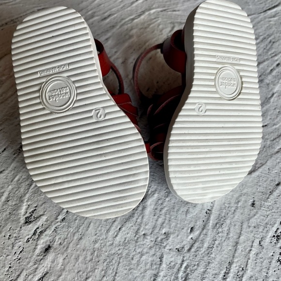New Infant Leather Wonder Nation Sandals Size 2! - Picture 5 of 5